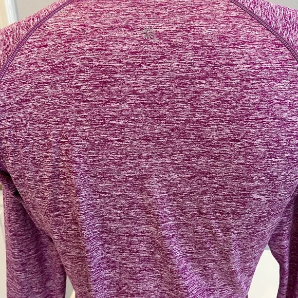 Tangerine 1/4 zip long sleeve pull over - Picture 3 of 5